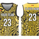 Custom Abstract Design Adult Youth Unisex Basketball Jersey - Reversible Uniform