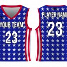 Custom All Stars Adult Youth Unisex Basketball Memorial Day Jersey