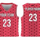 Custom Assorted Stars Adult Youth Unisex Basketball Jersey - Reversible Uniform