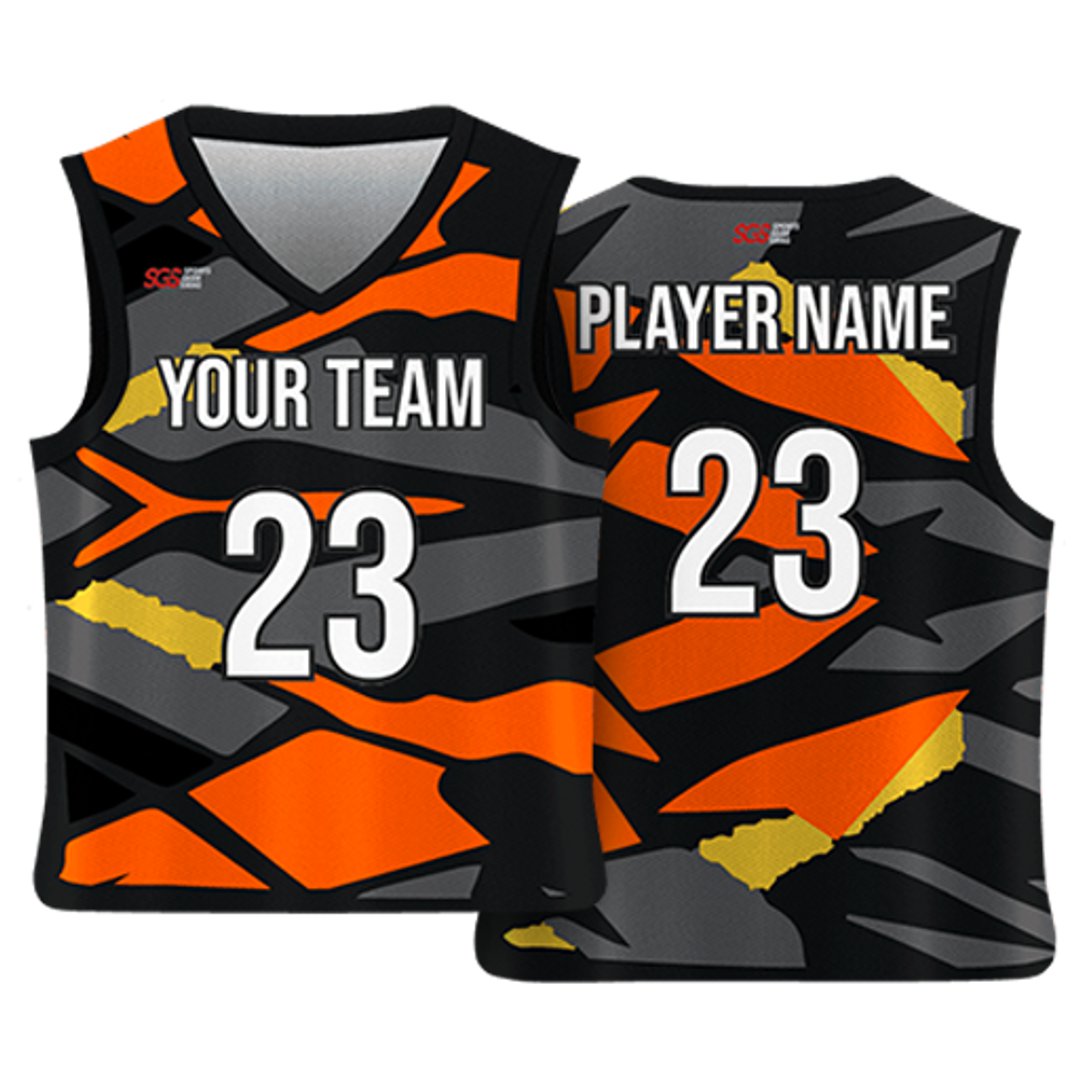 Custom Basketball Jersey Reversible Uniform Adult Youth Unisex Blades
