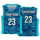 Custom Basketball Jersey Reversible Uniform Adult Youth Unisex Tiger