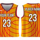 Custom Basketball Net Print Adult Youth Unisex Basketball Jersey - Reversible Uniform