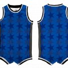 Custom Blue Horizon Iconic Magic Toddler Basketball Uniform