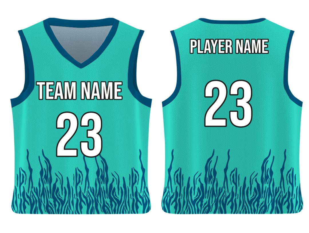 Custom Bottom Design Animal Adult Youth Unisex Basketball Jersey - Reversible Uniform