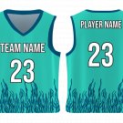 Custom Bottom Design Animal Adult Youth Unisex Basketball Jersey - Reversible Uniform