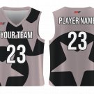 Custom Captain America Stars Adult Youth Unisex Basketball Jersey - Reversible Uniform