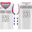 Custom Casual Classic Adult Youth Unisex Basketball Jersey - Reversible Uniform