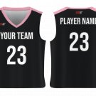 Custom Classic Shoulder Solids Adult Youth Unisex Basketball Jersey - Reversible Uniform