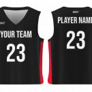 Custom Classic Side Panels Solids Adult Youth Unisex Basketball Jersey - Reversible Uniform