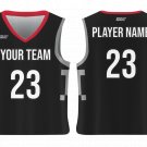 Custom Classic Style Rockets Adult Youth Unisex Basketball Jersey - Reversible Uniform