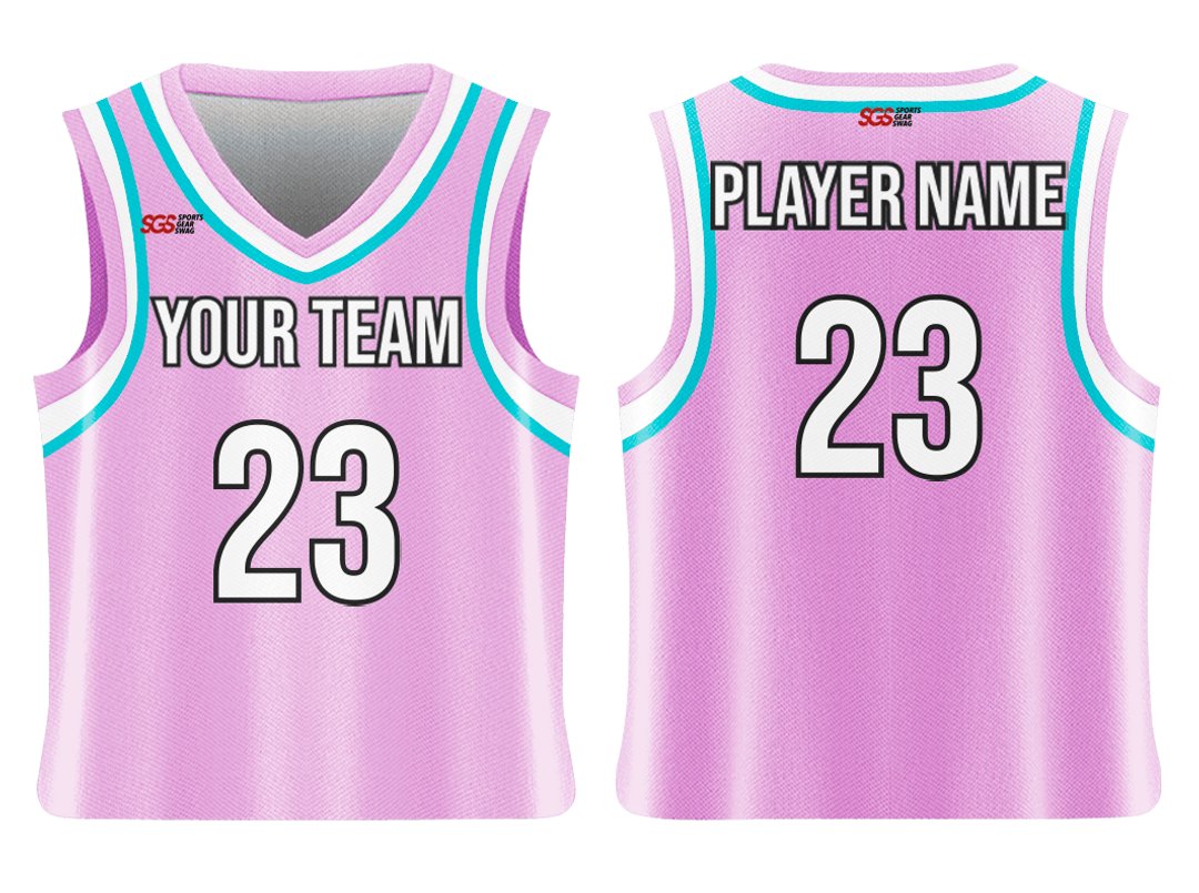 Custom Classic Two Tone Solids Adult Youth Unisex Basketball Jersey - Reversible Uniform
