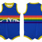 Custom Denver Sunrise Statement Edition Toddler Basketball Uniform