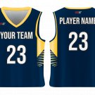 Custom Extreme Game Alternate Adult Youth Unisex Basketball Jersey - Reversible Uniform