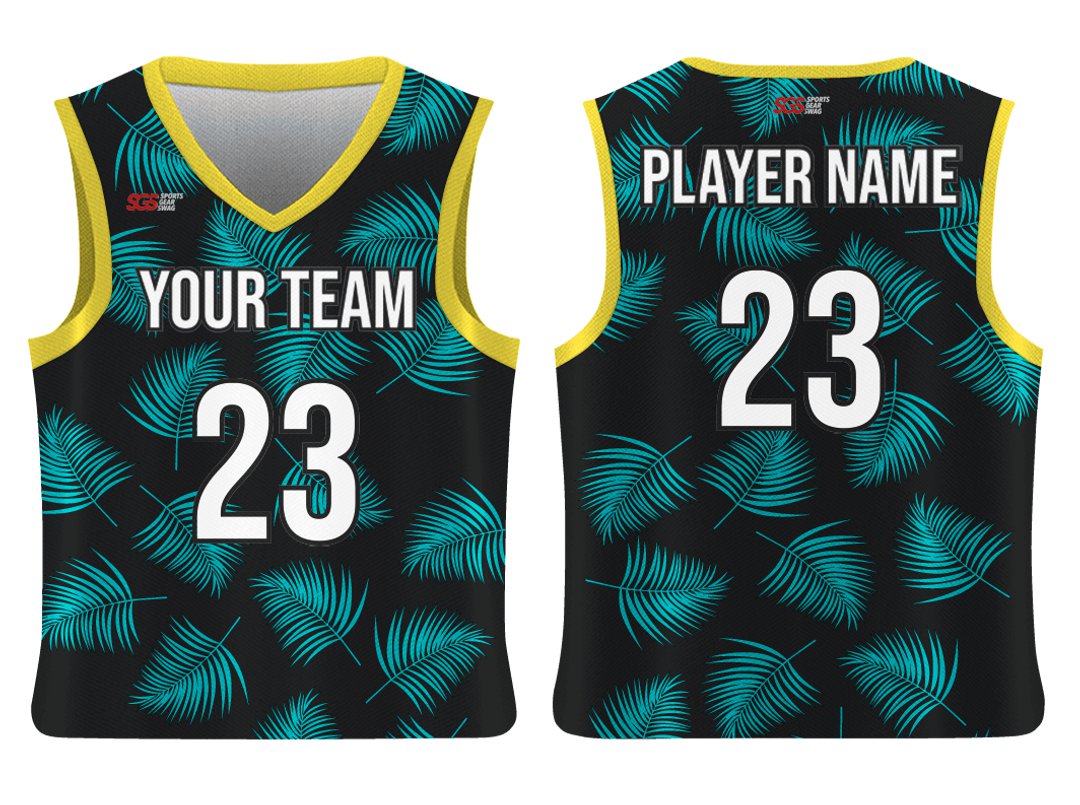 Custom Falling Feathers Nature Adult Youth Unisex Basketball Jersey - Reversible Uniform