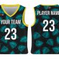 Custom Falling Feathers Nature Adult Youth Unisex Basketball Jersey - Reversible Uniform