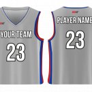 Custom Flashy Adult Youth Unisex Basketball Jersey - Reversible Uniform