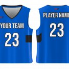 Custom Futuristic Alternate Adult Youth Unisex Basketball Jersey - Reversible Uniform