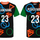 Custom Geometrical Adult Youth Unisex Basketball Jersey - Reversible Uniform
