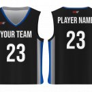 Custom Golden Yellow Replica Adult Youth Unisex Basketball Jersey - Reversible Uniform