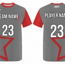 Custom Half Star Design Adult Youth Unisex Basketball Jersey - Reversible Uniform