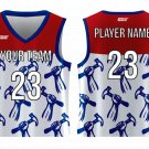 Custom Hammer Adult Youth Unisex Basketball Labor Day Jersey