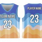 Custom Layers Shapes Adult Youth Unisex Basketball Jersey - Reversible Uniform