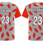 Custom Leaf Print Adult Youth Unisex Basketball Jersey - Reversible Uniform