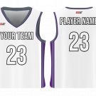 Custom Modern Basic Adult Youth Unisex Basketball Jersey - Reversible Uniform