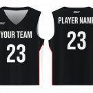 Custom Modern Fit Collection Adult Youth Unisex Basketball Jersey - Reversible Uniform