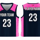 Custom Multiple Shape Adult Youth Unisex Basketball Jersey - Reversible Uniform
