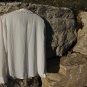 White Sheer Button Up Long Sleeve