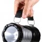 Outdoor Tent Retractable USB Solar Camping Lamp LED Lantern Light for Hiking Emergencies