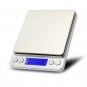i2000 3kg 0.1g Mini Digital Scale Stainless Steel Platform Weighing Tool with Tray
