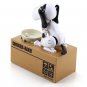 Cute Stealing Dog Model Piggy Bank Money Save Pot Creative Gift