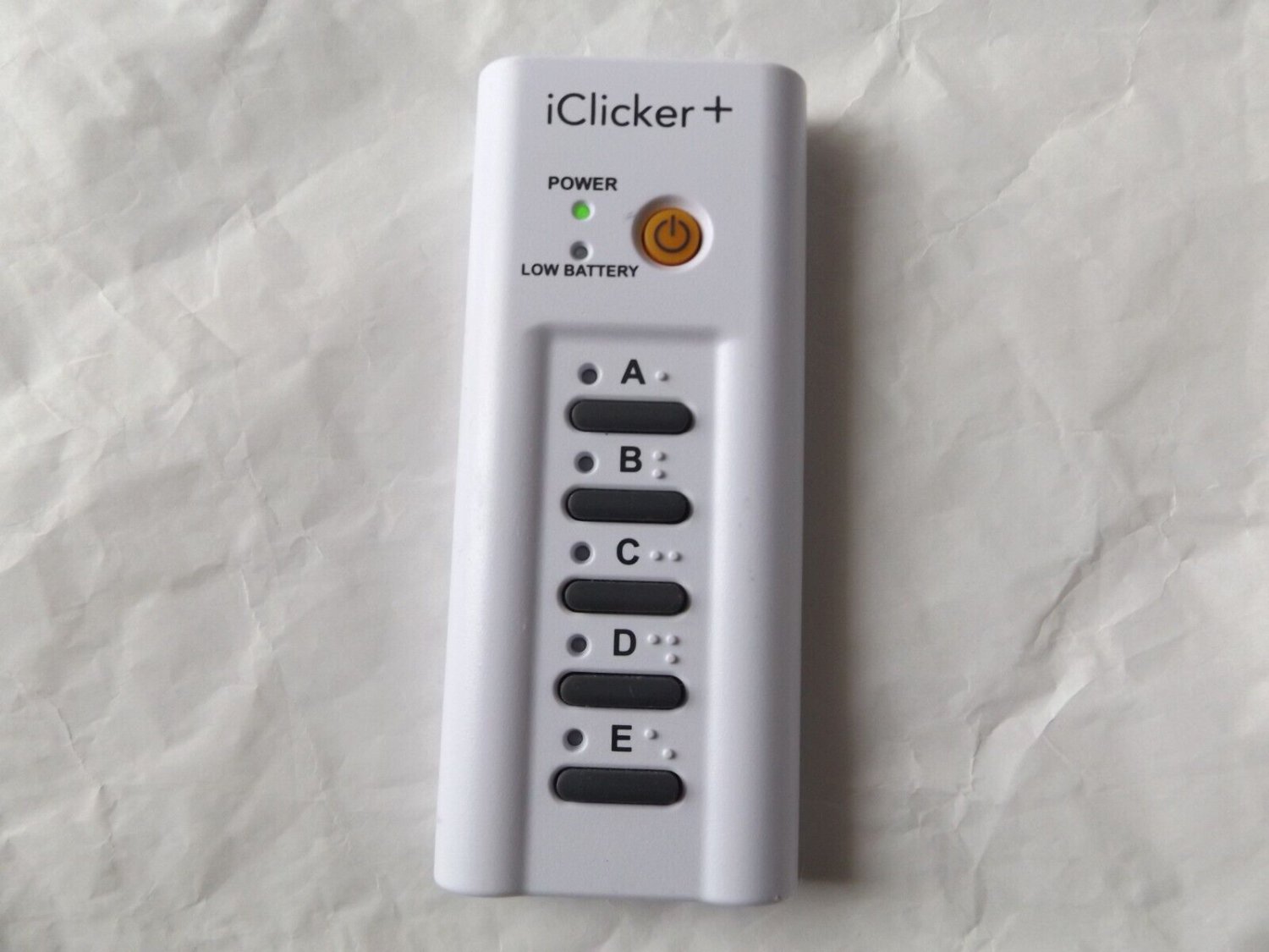 iClicker + Plus Student Response Remote Control model RLR15 working # ...