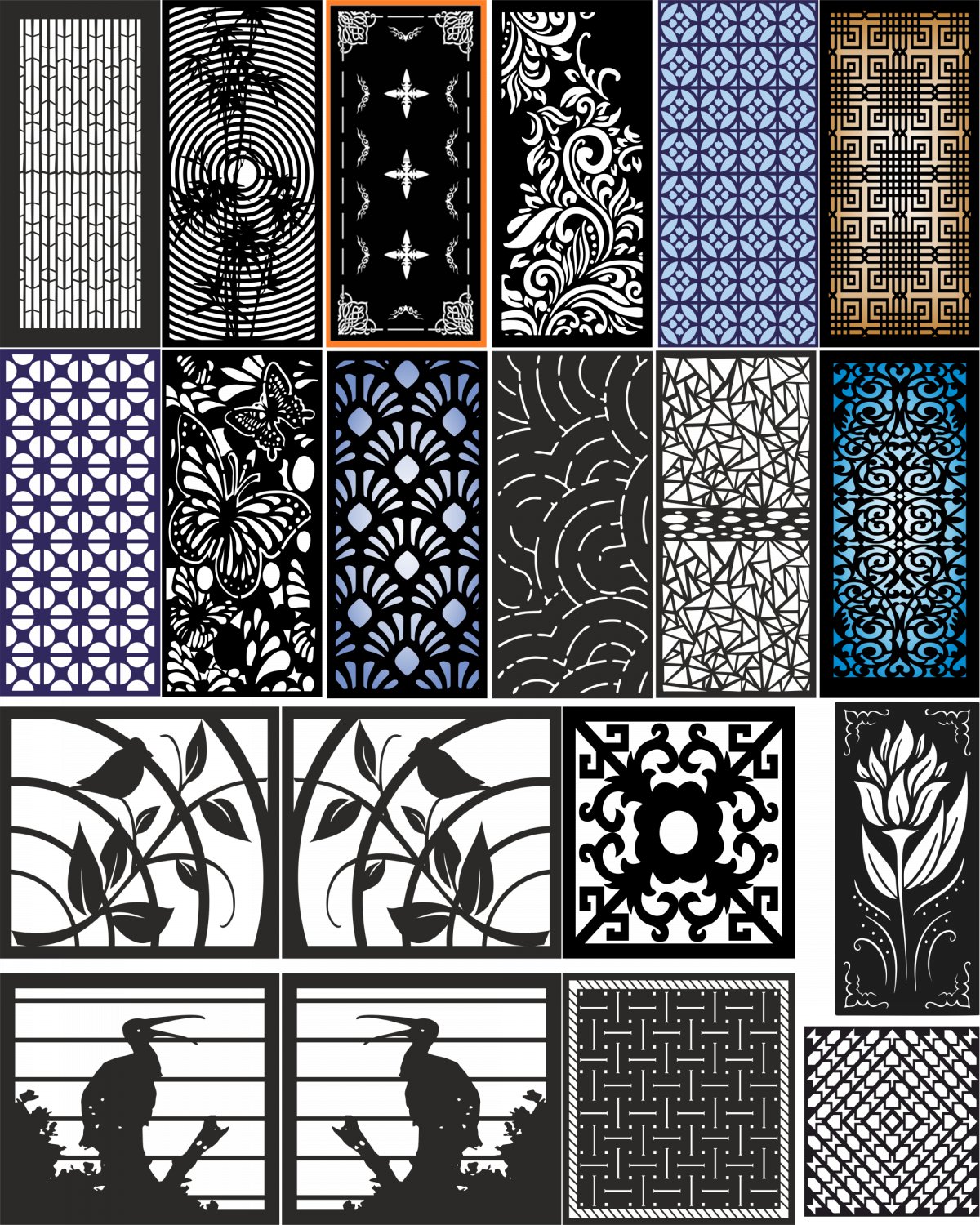 Cdr 001. Пак doors вырезки. лазерной резки в форматах cdr, dxf, pdf, eps. doors pack. bmp pack door.