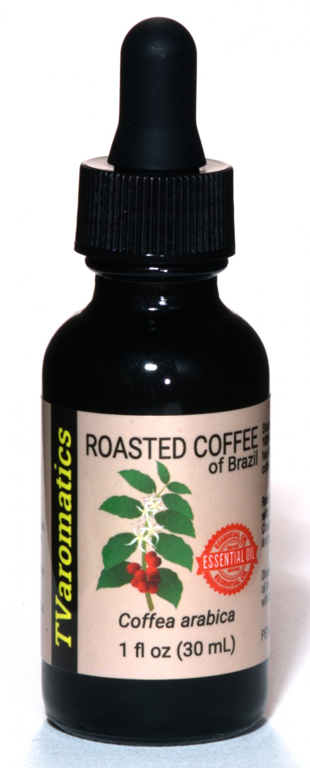 TVaromatics Roasted Coffee Of Brazil 100% Pure Essential Oil - Coffea ...