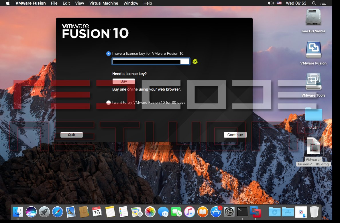 vmware fusion 11.5 pro