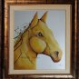 Spring Horse Original Oil Painting Cubism Modern Art Forms Animal Contemporary Surrealism Big Format