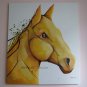 Spring Horse Original Oil Painting Cubism Modern Art Forms Animal Contemporary Surrealism Big Format