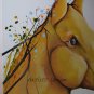 Spring Horse Original Oil Painting Cubism Modern Art Forms Animal Contemporary Surrealism Big Format