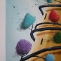 P. Sliwka Abstract Original Oil Painting Tree of Life Surrealism Contemporary Fine Art Modern Nature