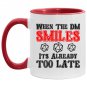 When the DM Smile It's Already Too Late Dungeons and Dragons Two-tone rim Coffee Mugs 15/11oz