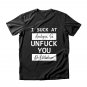 I Suck At Apologies So Unfu*k You Or Whatever Funny Offensive Unisex Adult T-shirts  Black S-3XL