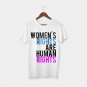Women's Rights are Human Rights Feminist Pro Choice Feminism Protest T-shirts Black S-3XL