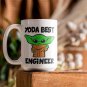 Yoda Best Engineer Coffee Mug White 11/15oz Star Wars Fan Gifts For Engineers