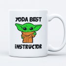 Yoda Best Instructor Coffee Mug White 11/15oz Star Wars Fan Gifts For Driving Instructors