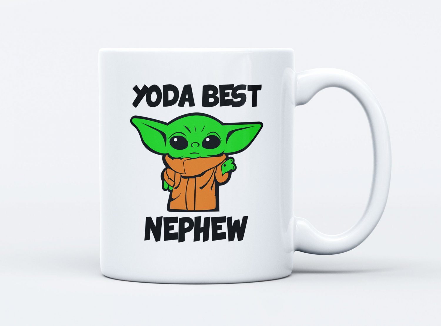Yoda Best Nephew Coffee Mug White 11/15oz Star Wars Fan Gifts For Nephews