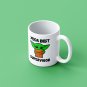 Yoda Best Supervisor Coffee Mug White 11/15oz Star Wars Fan Gifts For Supervisors
