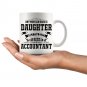 Accountants Mom Gifts From Daughter Only Elite Mom Can Raise Accountant Coffee Mug White 11/15oz